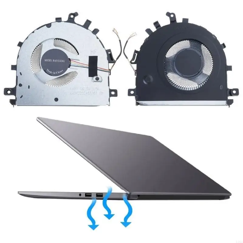 Replacement CPU Cooler Fan USB Power Cooler for Huawei MateBook D15 D 15 BoB-WAH