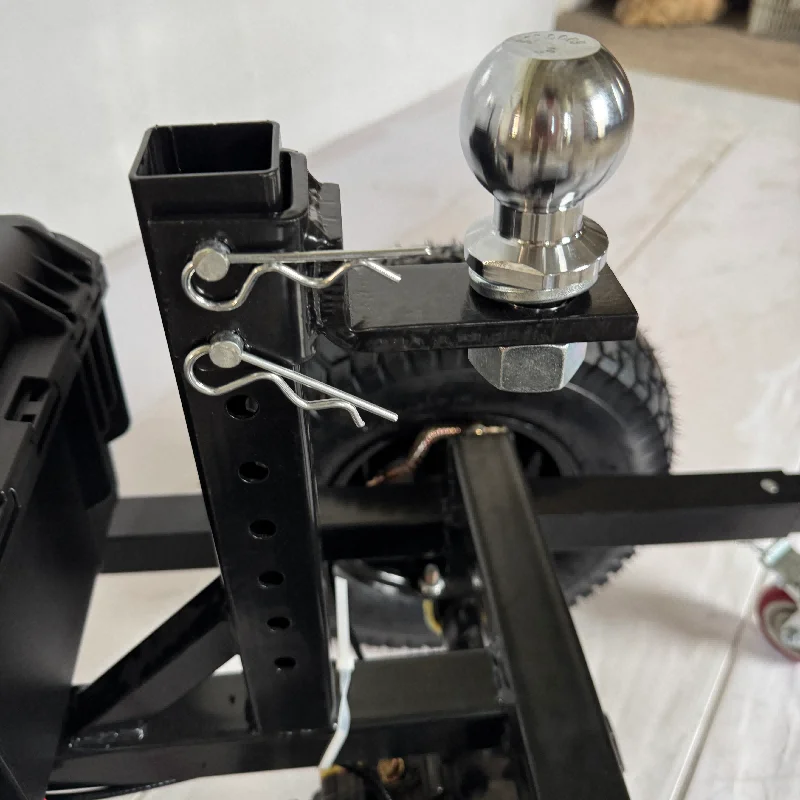 دوللي مقطورة كهربائية مع مؤشر طاقة LED وصلة جرار صغيرة لمقطورات السيارات جزء معدات التعامل مع المواد #3