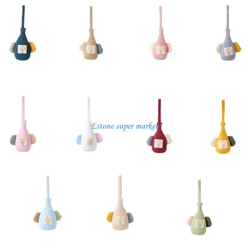 

090B Infant Sensory Toy Boxing Bag Designing Doll Mood Soothing Hand Toy Promotes Newborns Calmness and Development