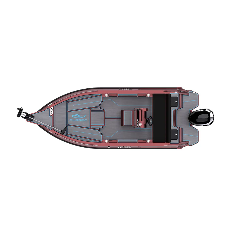 Luxury Aluminum Alloy Fishing Boat with Outboard Engine 6m Length High Speed for Sport Use