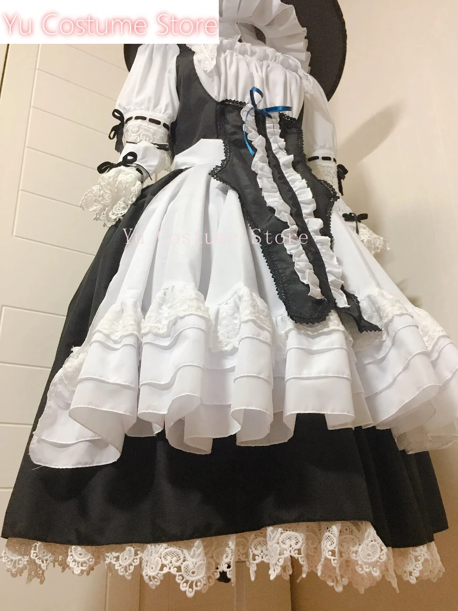 Touhou Project Kirisame Marisa Xianglin Hall Cosplay Costume Cos Game Anime Party Uniform Hallowen Play Role Clothes Clothing