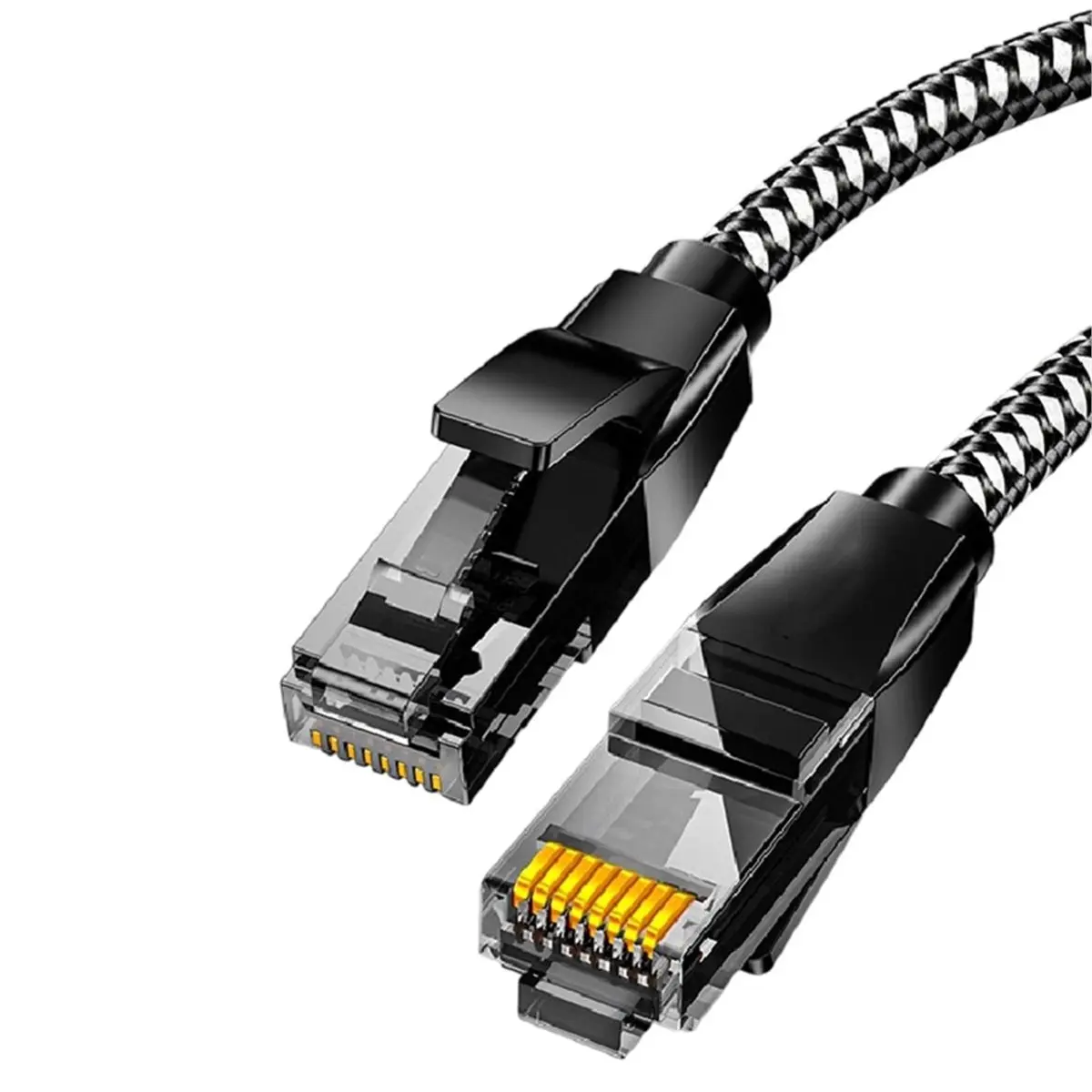 A85P 10Gbps Cat6 Ethernet Cable High Speed Internet Cord RJ45 Shielded Network LAN Cord for PC PS5 PS4 PS3 Xbox 5M