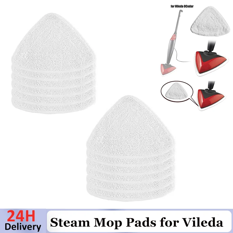 

Steam Mop Pads For Vileda Microfiber Washable Reusable Mop Refill Replacement Hot Spray Steam Mop Cleaning Floor Tool Parts