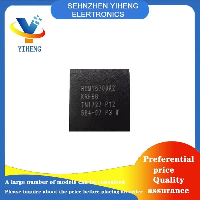 BCM15700A2KRFBG BCM15700A2KRFB1G 100% مكونات إلكترونية للدوائر المتكاملة الأصلية الجديدة الدفع المباشر