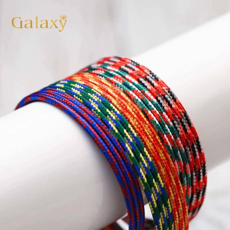 Wholesale Multicolor Magnet Magnetic Rope Adjustable Milan Rope Bracelet Necklace Automatic Magnetic DIY Jewelry Making Findings