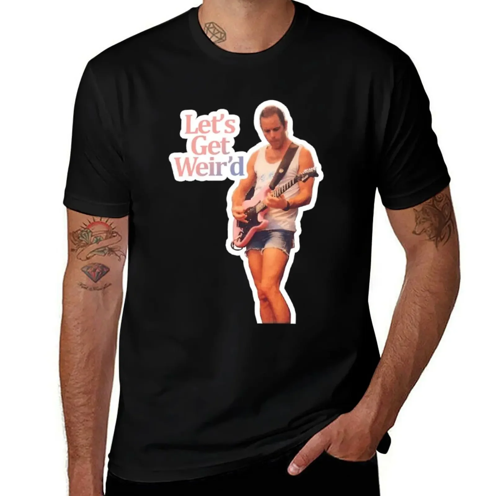 

Let's Get Weir'd -- Bob Weir T-Shirt korean fashion graphic tee shirt summer top compression shirt men