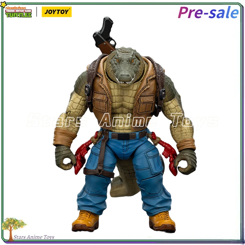 

【Предпродажа】Оригинальная коллекция моделей JOYTOY TMNT-Leatherhead 1/18 Action Fiqure