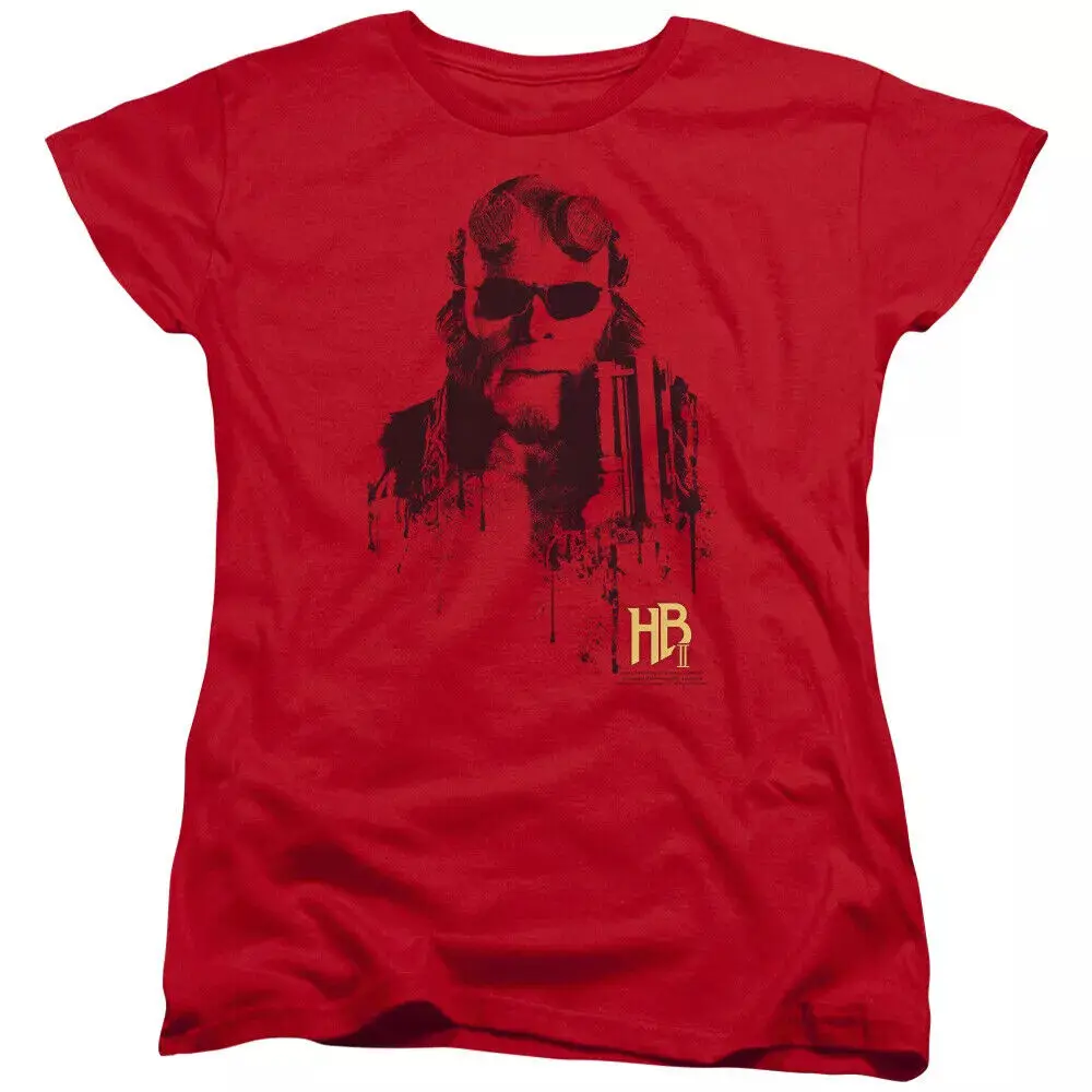 

Hellboy 2 The Golden Army "Splatter Gun" Women's T-Shirt