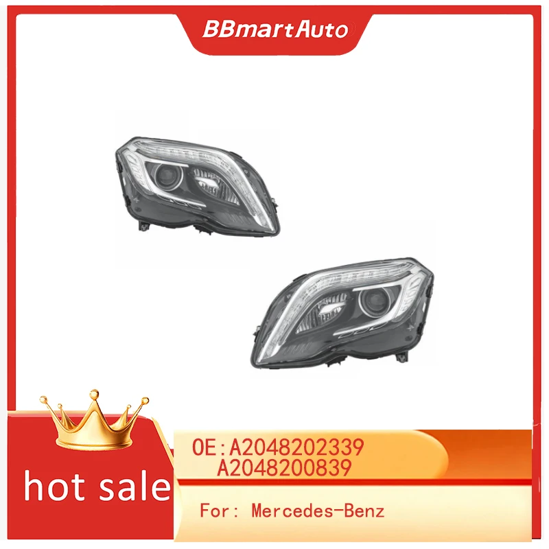 

A2048202339 A2048200839 BBmart Автозапчасти Передние левые и правые фары для Mercedes-Benz