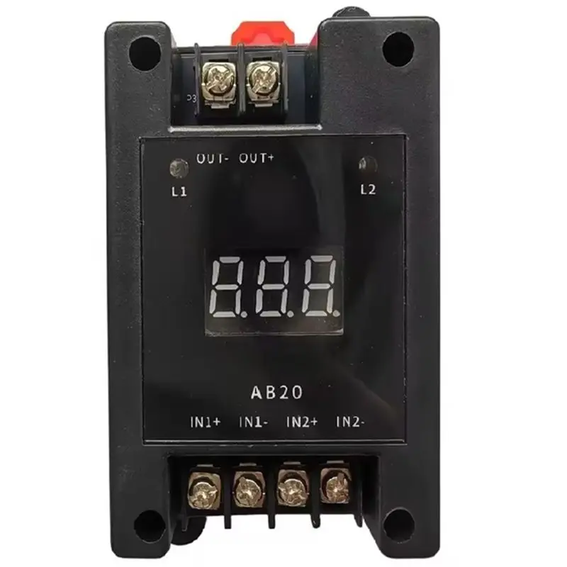 [hot-a34r】-ab20d-dual-power-ats-automatic-transfer-switch-with-auto-digital-display-dc5-60v-max-20a-channel