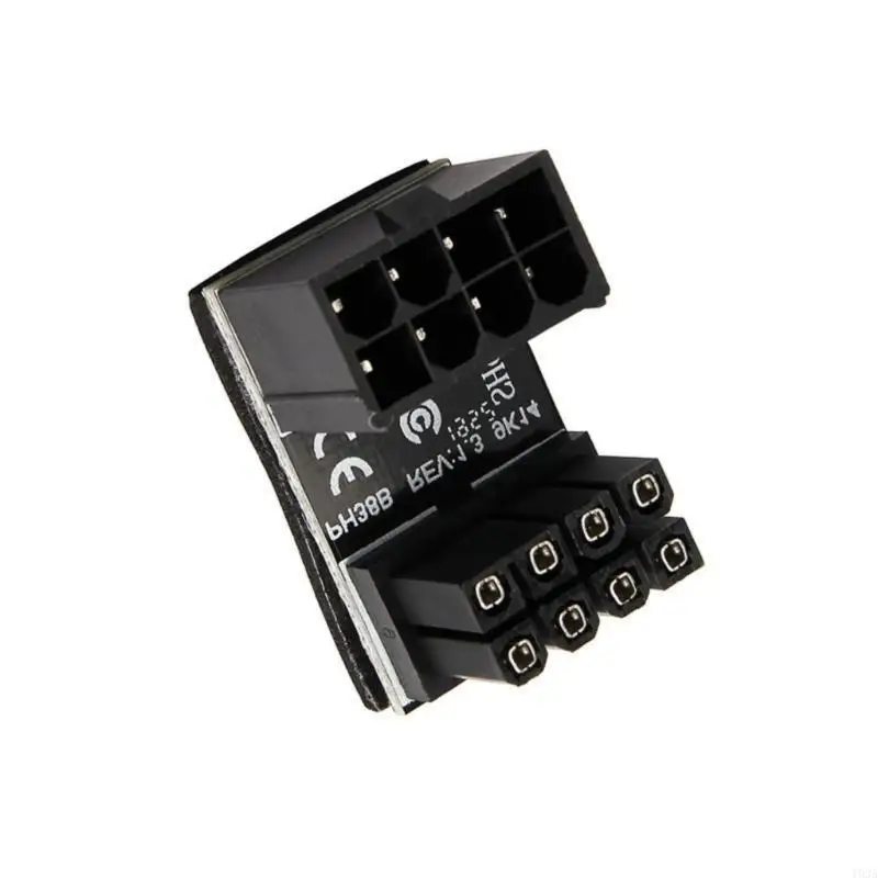 180 Degree GPU VGA PCIe 8Pin Power Adapter For Enhances Cooling & Aesthetics 193A