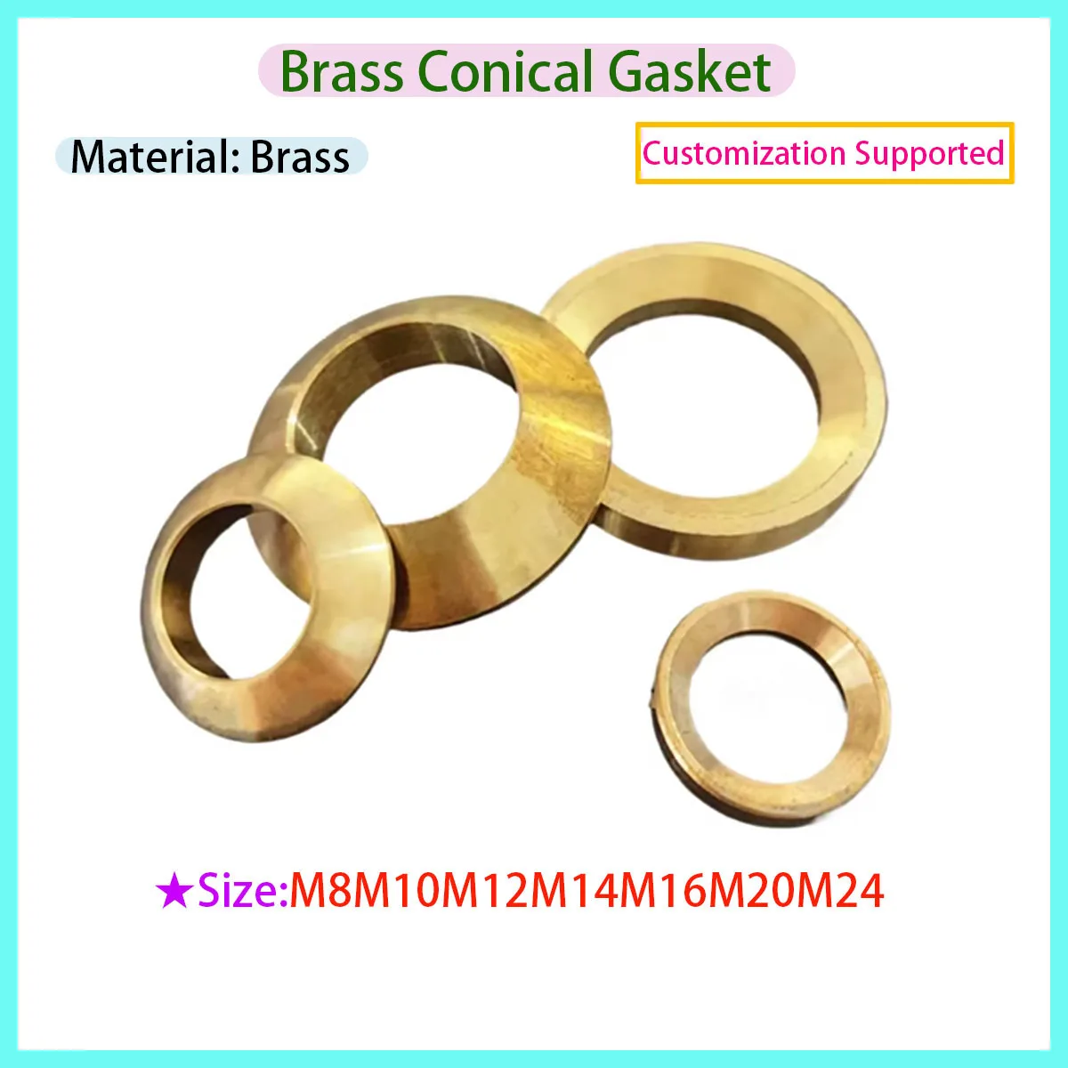 

Brass Cone Washers Spherical Washers Concave Convex Washers Buffer Washers Fastener Fitting