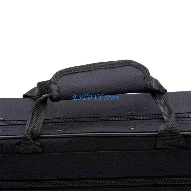 

G6DE Portable Clarinet Box Case Foam Padded Oxford Cloth Clarinet Bag Waterproof