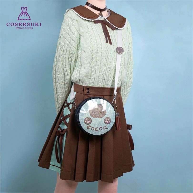 

Project Sekai Valentine's Day Hinomori Shiho Azusawa Kohane Fondant Chocolate Cosplay Costume Halloween Outfits Daily Wear