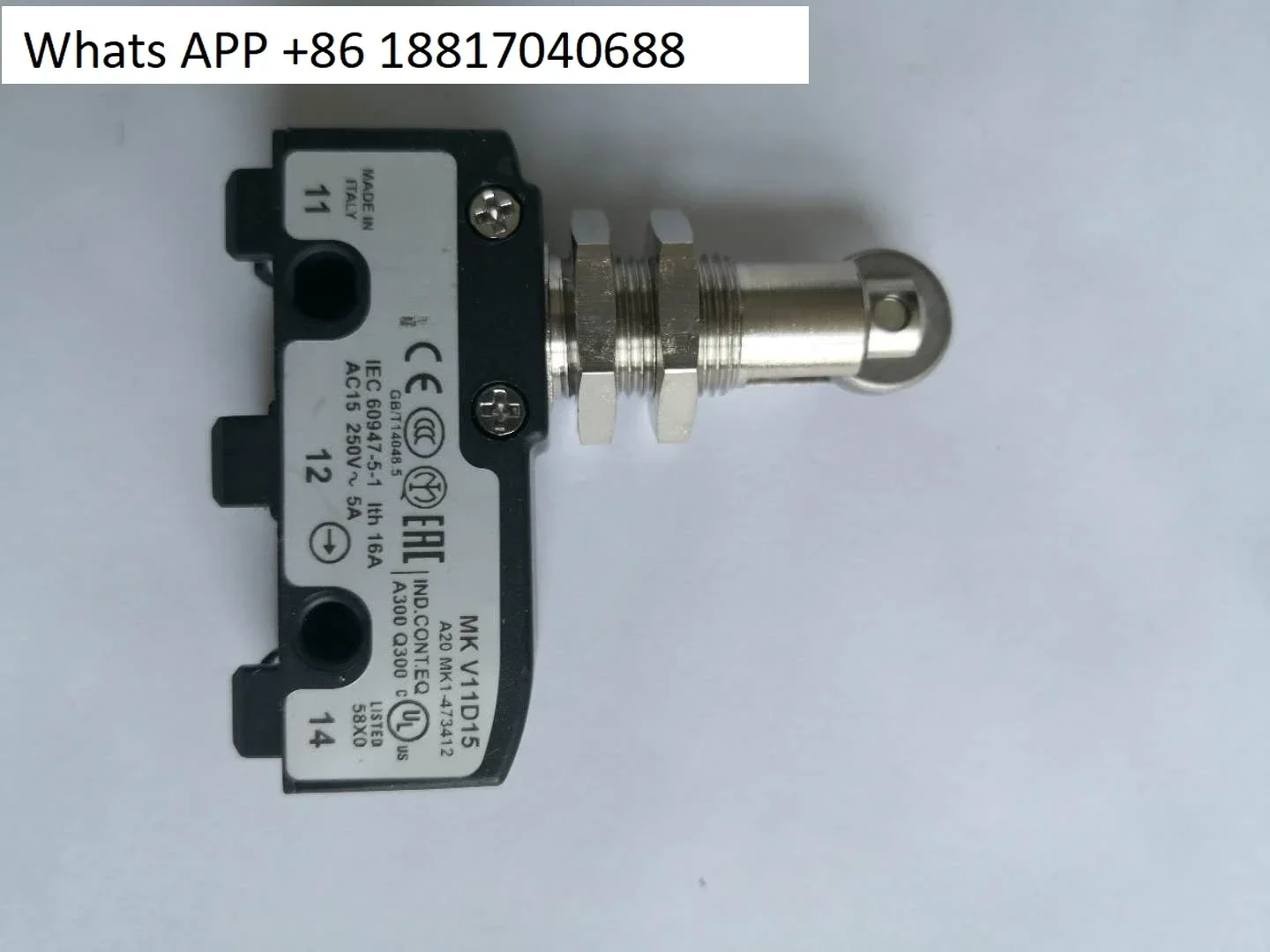 

Original imported micro switch MK V11D15