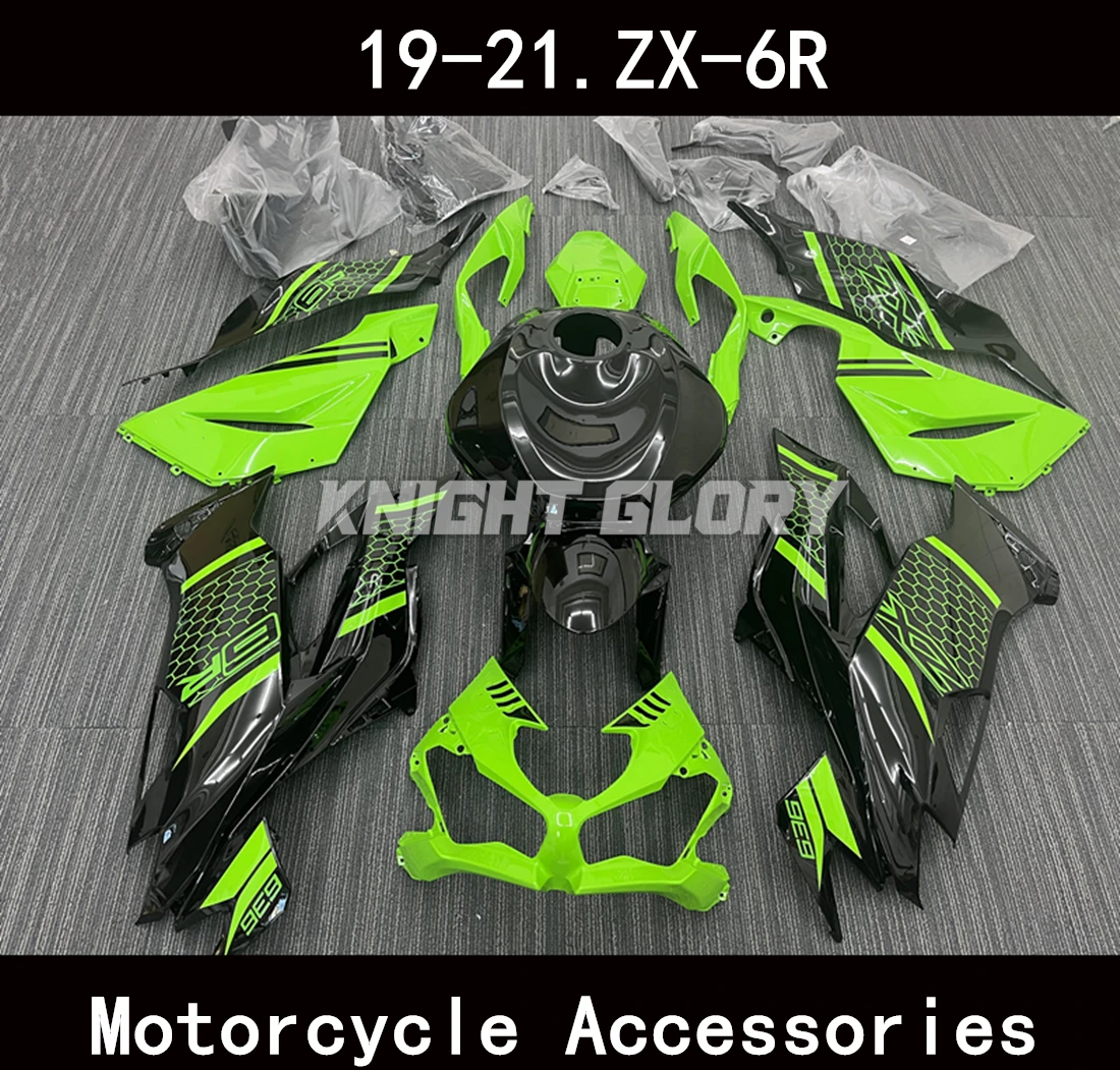 

New ABS Injection Molding Fairings Kits Fit For zx-6r 636 ZX-6R 2019 2020 2021 Bodywork Set Motorcycle Accessories