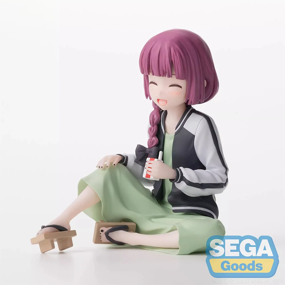 SEGA Bocchi The Rock! Hiroi Kikuri Premium Chokonose Figure Original Kawaii Doll Anime Pvc Model Collectible Toys for Boys