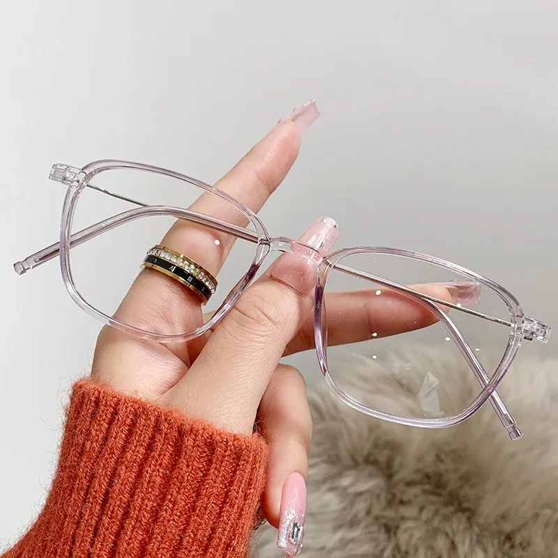 Computer-Brille, Metallrahmen, Anti-Strahlungs-Brille, photochrome Brille, austauschbare Linse, Unisex – Detail 8