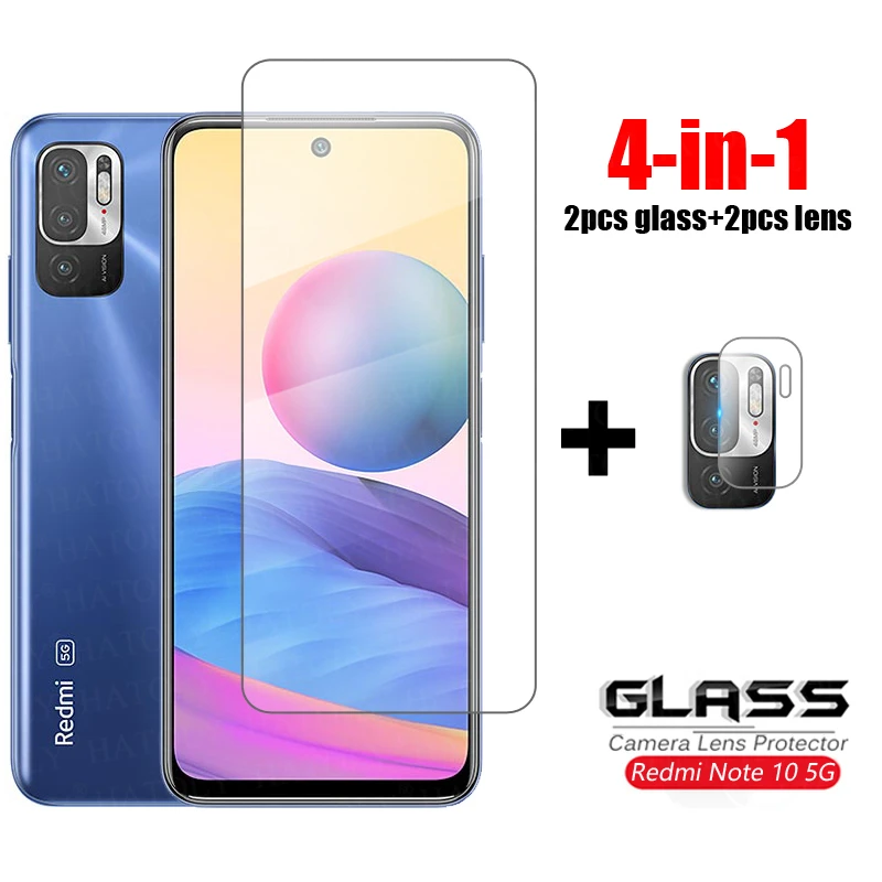 Glass Redmi Note 10 5G Tempered Glass For Xiaomi Redmi Note 10 11 12 Pro Screen Protector HD Ultra-thin Glass Redmi Note 10 5G