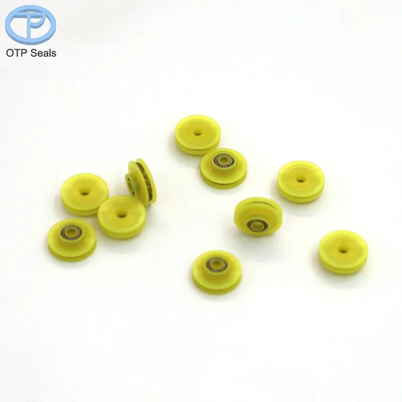 

Flange spring seal UHMWPE UPE seals ultra high molecular weight polyethylene two X-spring Non-standard shaped factory customized