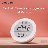 Qingping Thermometer Hygrometer Bluetooth 5.0 Temperature Humidity Sensor Ink Screen Indoor Works with Mi Home APP Home Switch