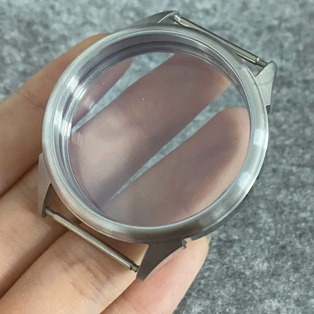 1 قطعة حافظة ساعة من الفولاذ المقاوم للصدأ مقاومة للماء مع حافظة تاج مناسبة لحركة ETA6497 6498 النورس ST3600 ST3620