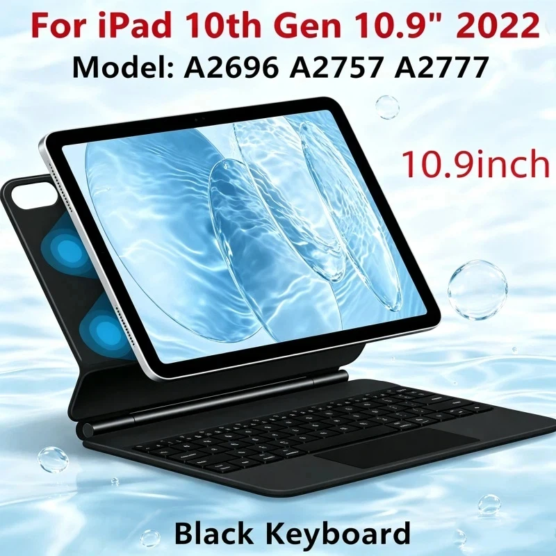 Keyboard with Touchpad for iPad 10th Generation 10.9