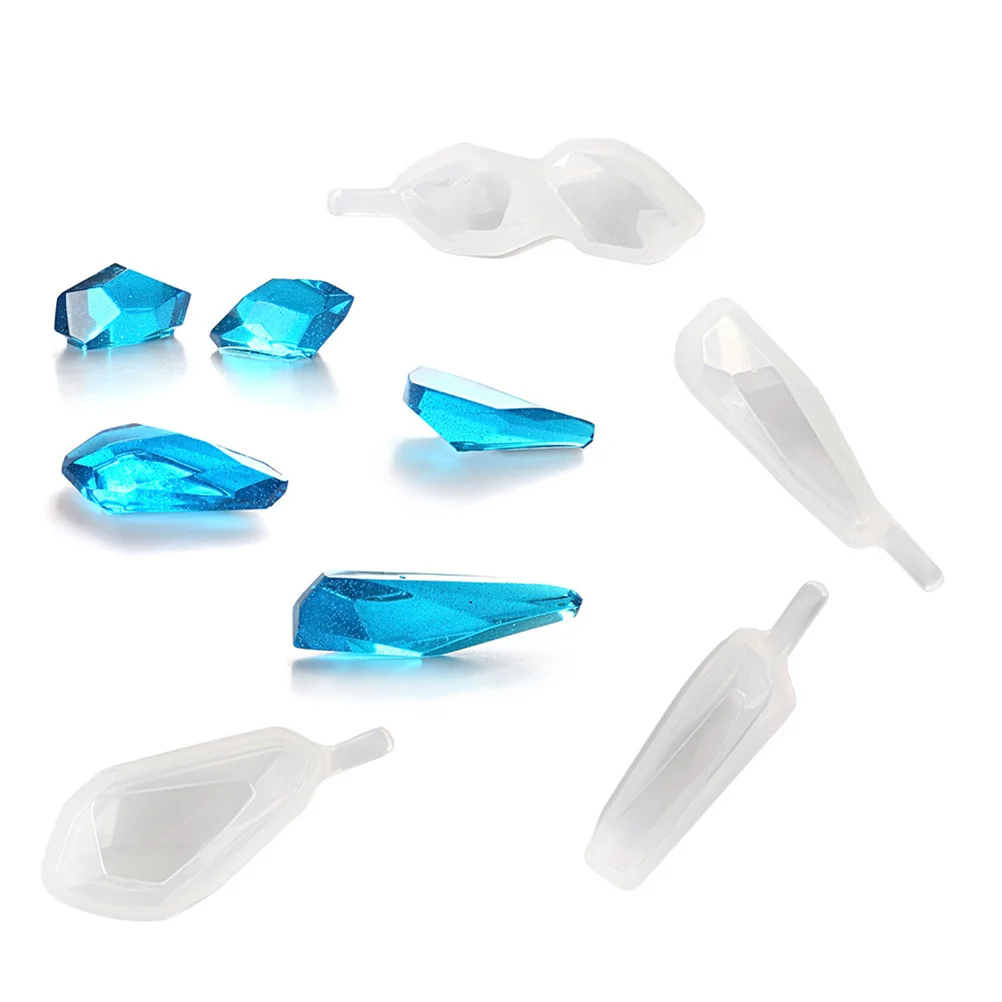 

Reusable Silicone Resin Molds 5 Droppers for Craft Jewelry Making DIY Pendant Earrings Bracelet Set Jewellery Molds