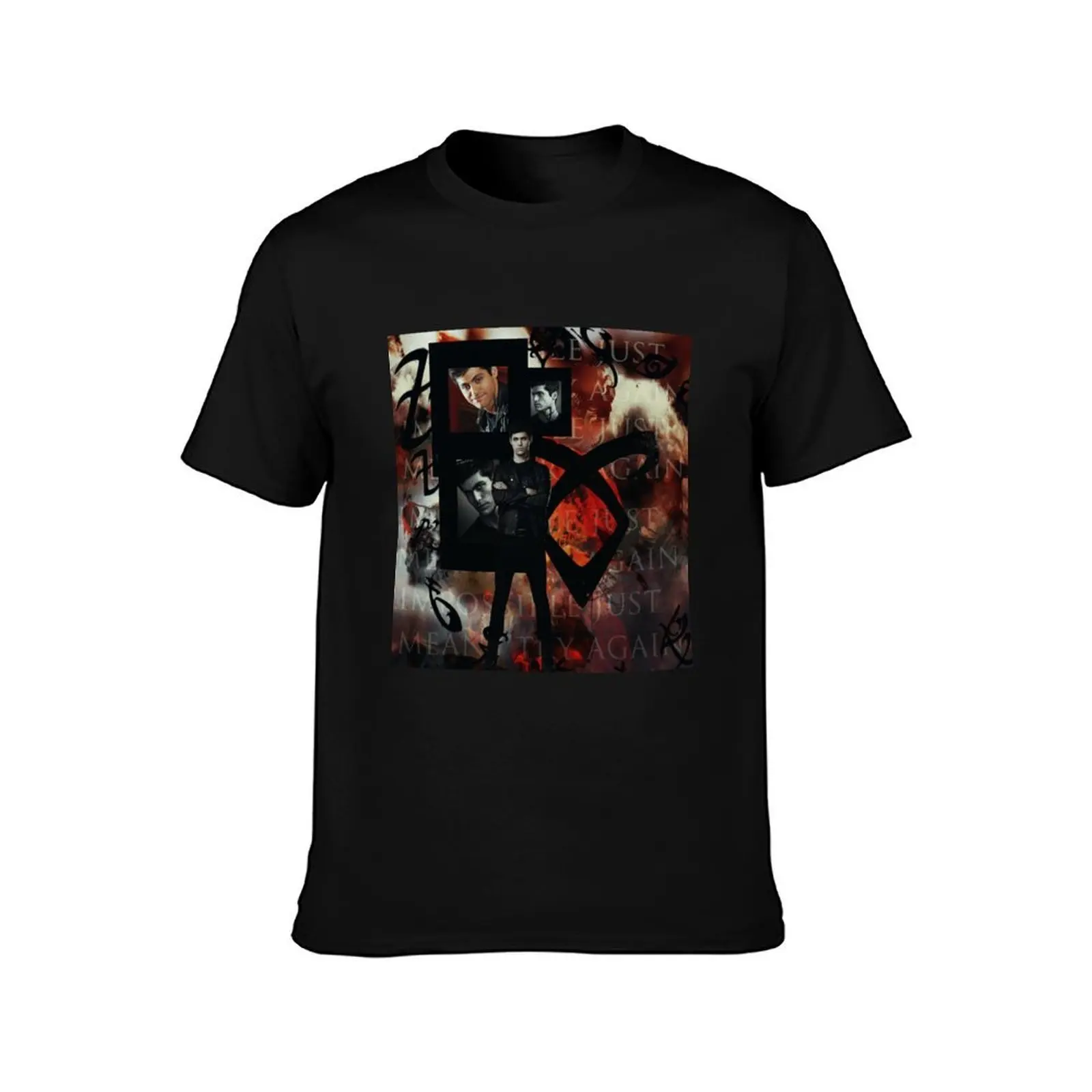 Impossible just means try again T-Shirt Simple Print Design T-Shirt