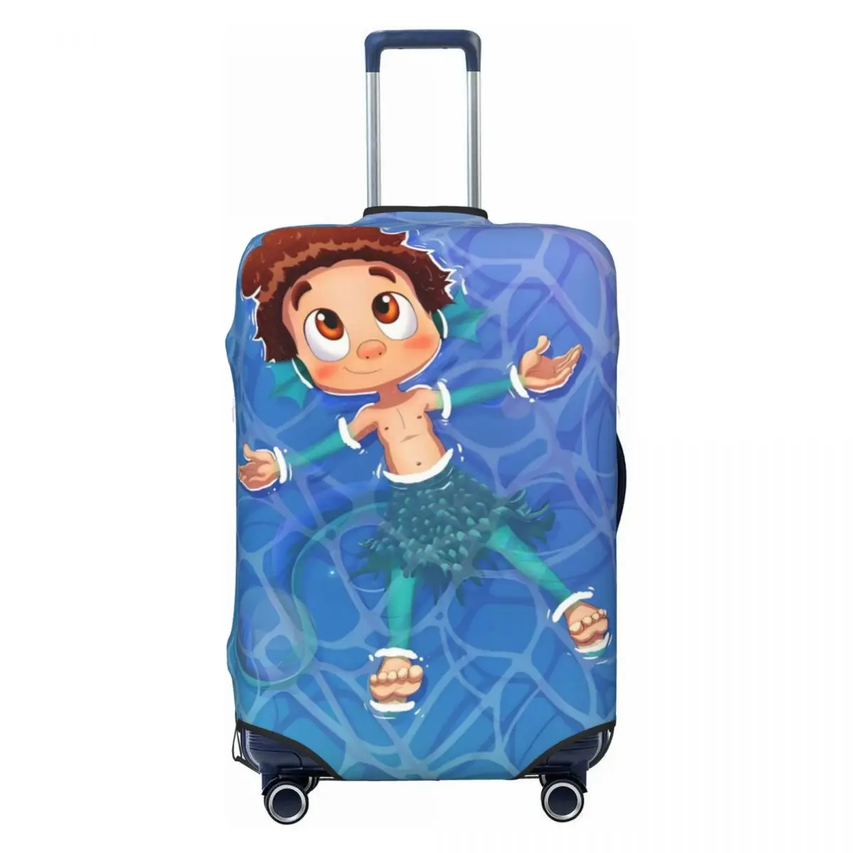 

Custom Luca Cartoon Luggage Cover Elastic Travel Suitcase Protective Covers Fits 18-32 Inch