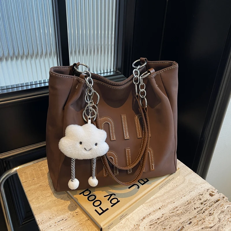 

Elegant Practical Female Bag Handbag Portable Shoulder Bag Multifunctional Light Luxury Fashion High-Capacity Temperament