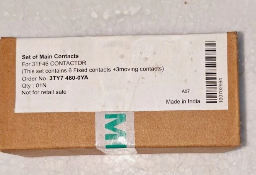 

Brand new orignial Contact 3TY7460-0A 3TY7480-0A 3TY7490-0A Fast delivery