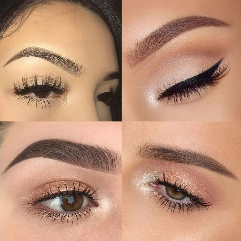 Profesjonalne narzędzia do makijażu permanentnego brwi 6D, wodoodporne, sztuczne brwi, naklejki na brwi, tatuaż brwi.