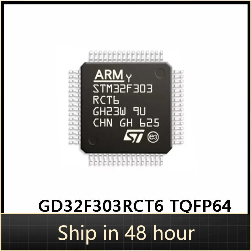 

100% New Original GD32F303RCT6 32F303RCT6 microcontroller chip TQFP64 IC in Stock