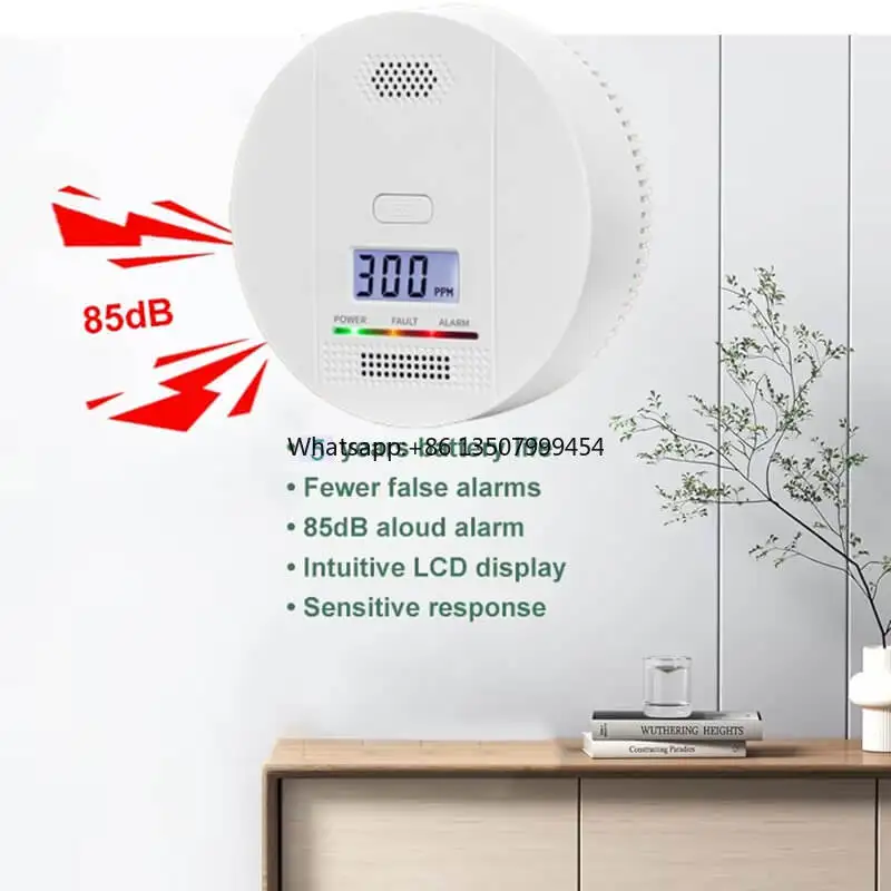 New Arrival Portable Battery Carbon Monoxide Detector Co Sensors CO Detector