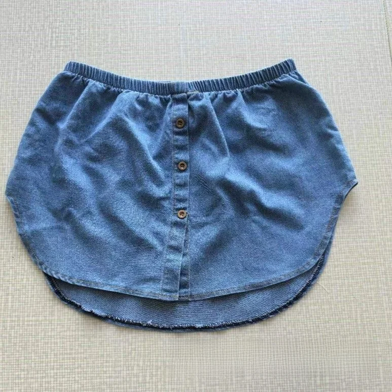 عارضة شريط زائد حجم تنورة Faionable التخسيس إخفاء ميدي تنورة ألياف البوليستر Busin عارضة طباعة ألف خط تنورة