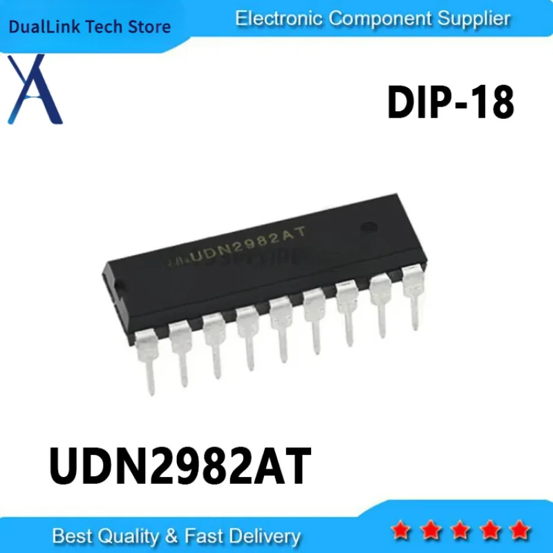 

10PCS New and Original UDN2982A UDN2982 UDN2982AT DIP-18