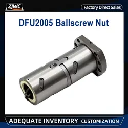 1pc 20mm Ball Screw Nut DFU2005 Double Ballnut BallScrew Nut For CNC DIY Carving Machine Parts