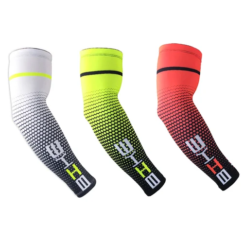 Mangas de brazo para correr, protección UV transpirable de secado rápido, coderas de baloncesto, guardabrazos de Fitness, calentadores de brazo deportivos para ciclismo, 1 ud.