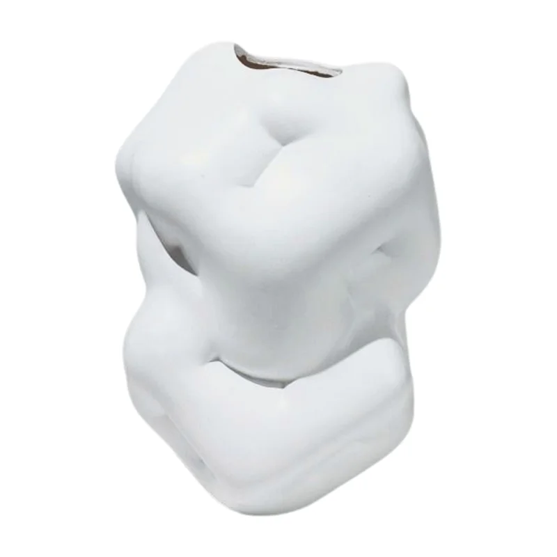 

A92P Современная простая ваза из смолы, округлая художественная ваза для цветов, ваза, мягкое украшение