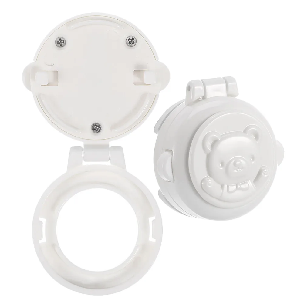 2Pcs Button Lock Child Safety Protective Cover Car Washing Machine Starter Button Security Prevents Accidental Activation