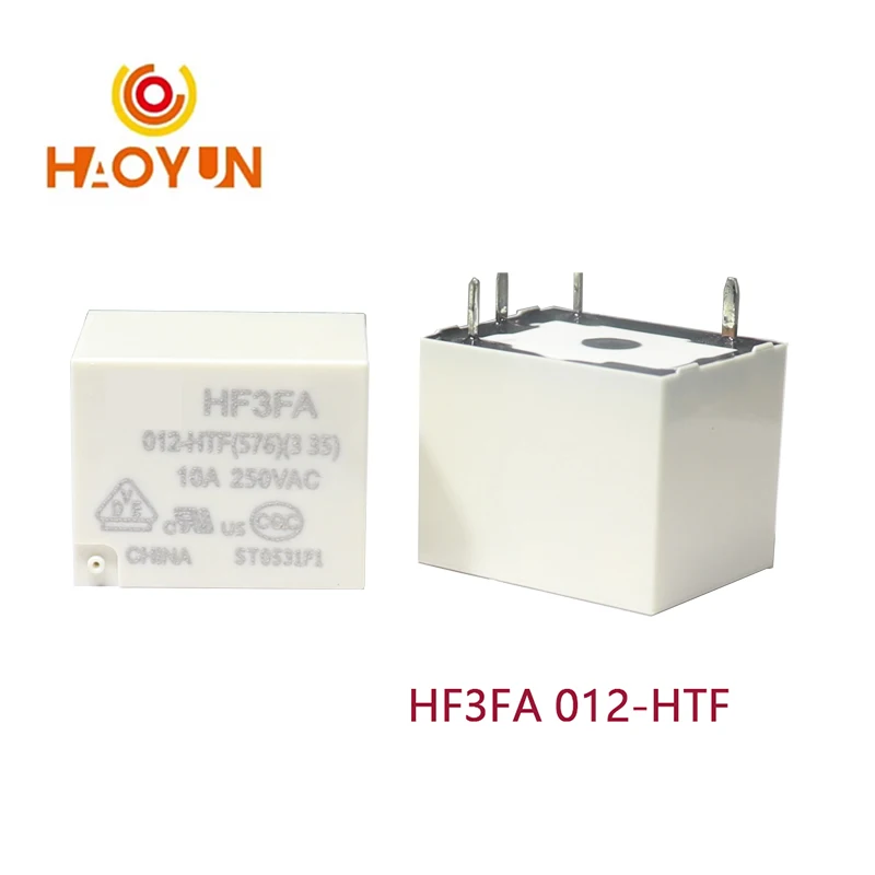 【3-1PCS】Original New HF3FA-012-HTF DC12V relay 10A 4pins