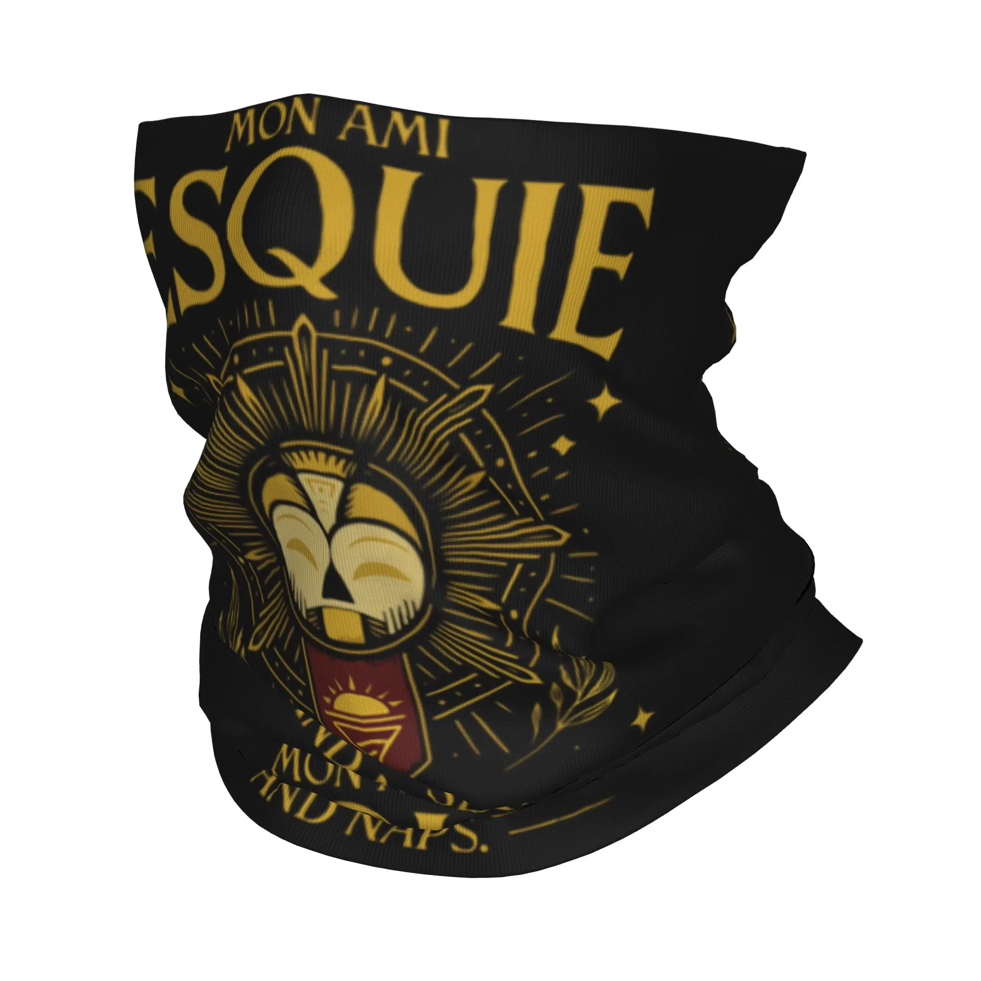 Video Game Clair Obscur Expedition 33 Bandana Neck Gaiter Ski Hunting Women Men Wrap Scarf  Balaclava Warmer Face Scarf Cover