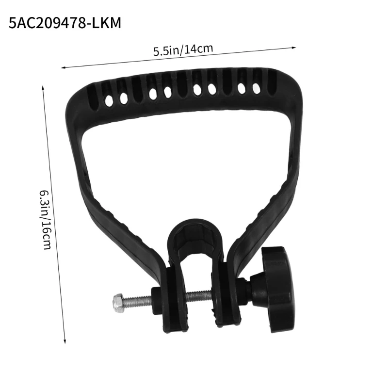 High Strength Plastic Trimmer Loop Handle For Reduced Fatigue In Gardening 2pcs