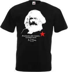 KARL MARX Proletarier Mens T Shirts Short Sleeve Casual Cotton O-Neck T Shirt