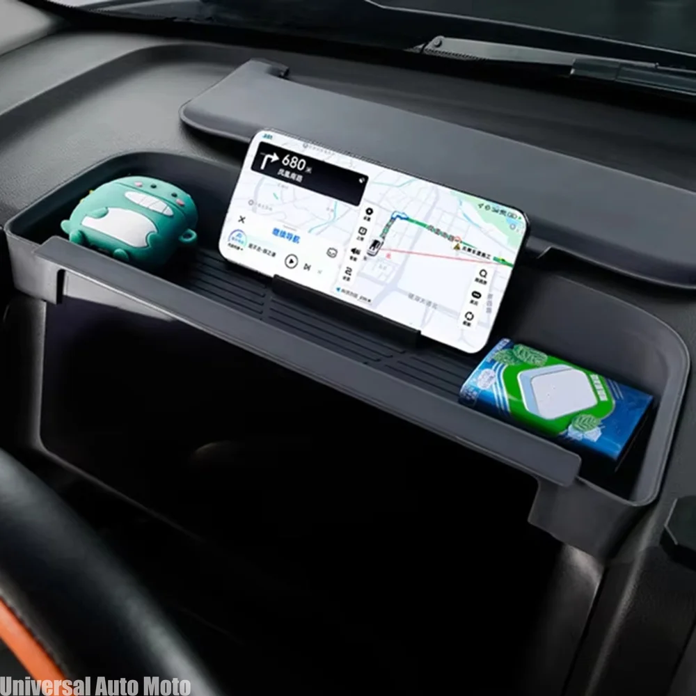 For Great Wall Haval H9 2024 2025 Screen Back Silicone Storage Box Organizer Tray Interior Accessories