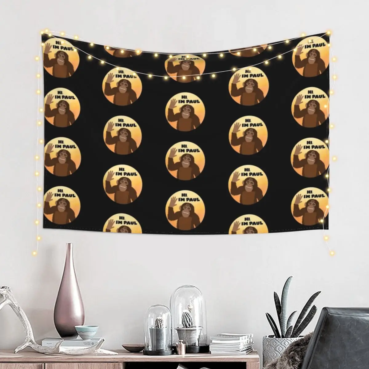 

Hi I’m Paul Tapestry Wall Hanging Wall Room Decorations Aesthetics Art Mural Tapestry