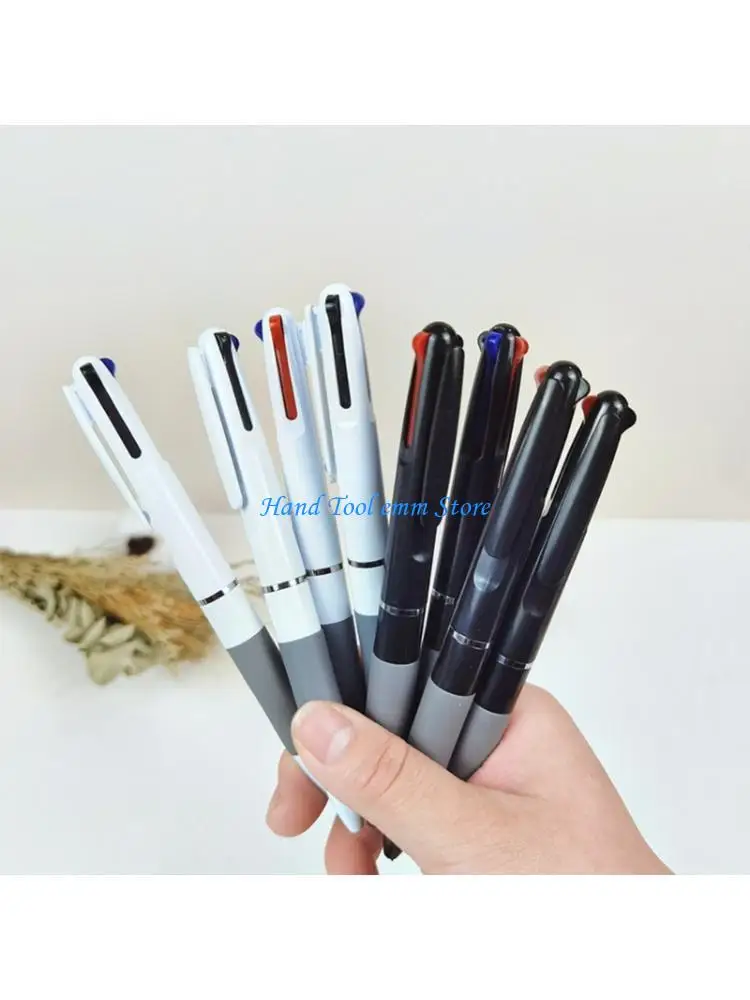 

H37F 3/5/10PCS MultyColor BallPoint Pen 3-Color-In-1 BallPoint Pen для журнала