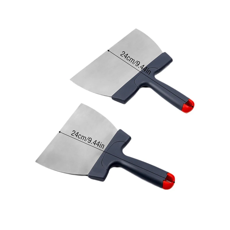 Coating Spatula For Chocolate Scraper Stainless Steel Dough Scraper Kitchen Accessories Baking Tools For Cakes Kitchen Gadgets