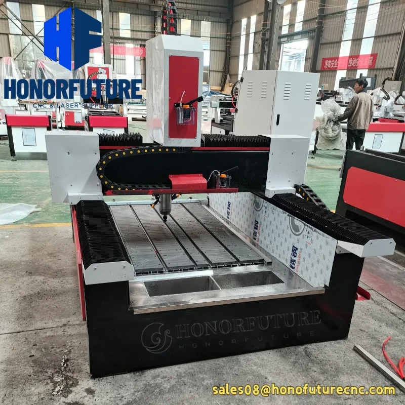 High Performance 3 Axis 4 Axis Cnc Wood Metal Stone PVC Cnc Router 9015 Machine for Carving Inscriptions and Epitaphs 5500w